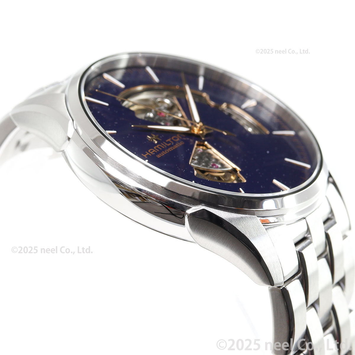 ハミルトン HAMILTON ジャズマスター オープン ハート オート H32705140 腕時計 メンズ 自動巻き JAZZMASTER OPEN HEART AUTO 42MM【2025 新作】【正規品】【60回分割手数料無料!】