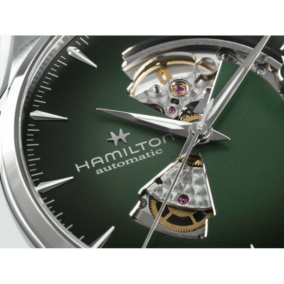 ハミルトン HAMILTON ジャズマスター オープン ハート オート H32705160 腕時計 メンズ 自動巻き JAZZMASTER OPEN HEART AUTO 42MM【2025 新作】【正規品】【60回分割手数料無料!】
