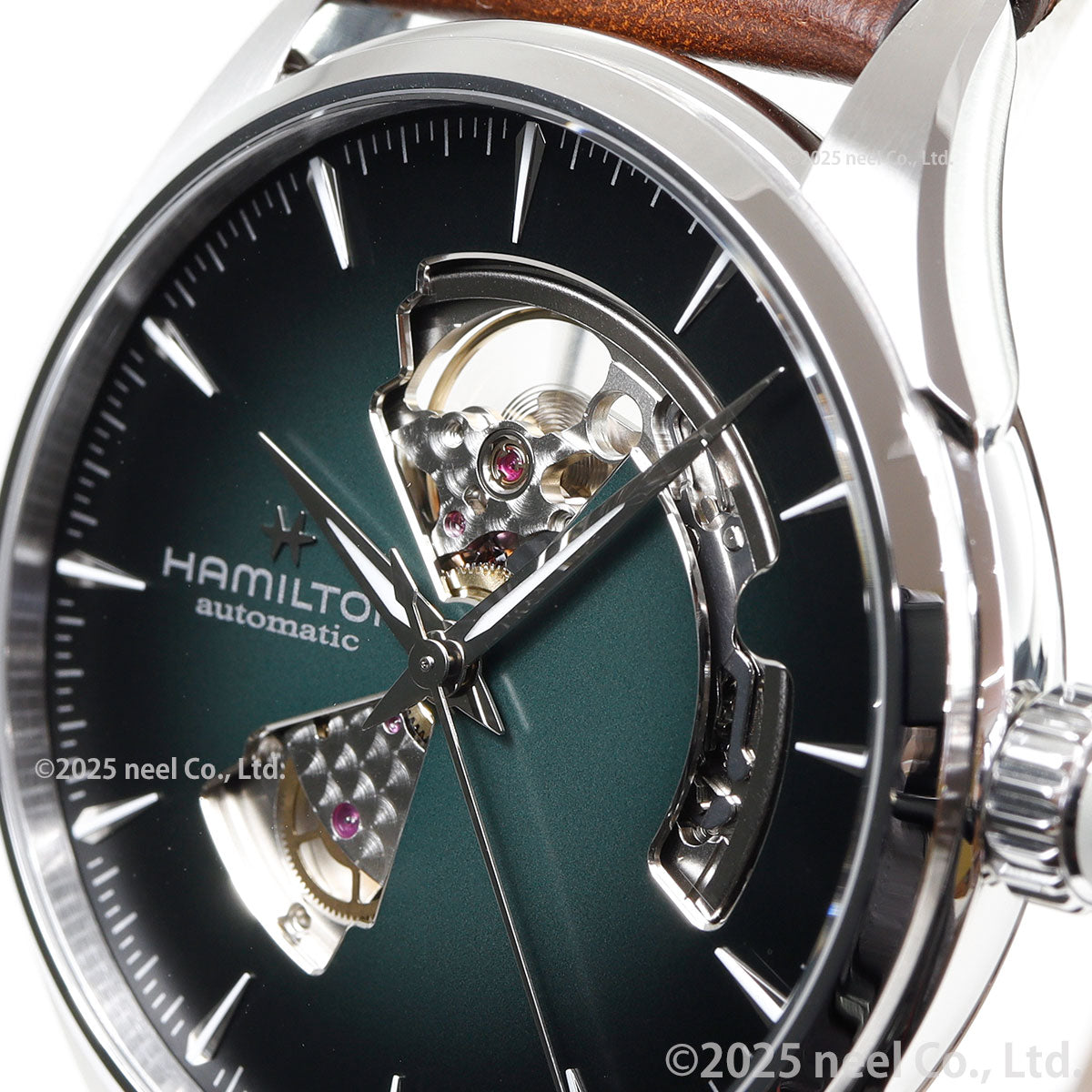 ハミルトン HAMILTON ジャズマスター オープン ハート オート H32705560 腕時計 メンズ 自動巻き JAZZMASTER OPEN HEART AUTO 42MM【2025 新作】【正規品】【60回分割手数料無料!】