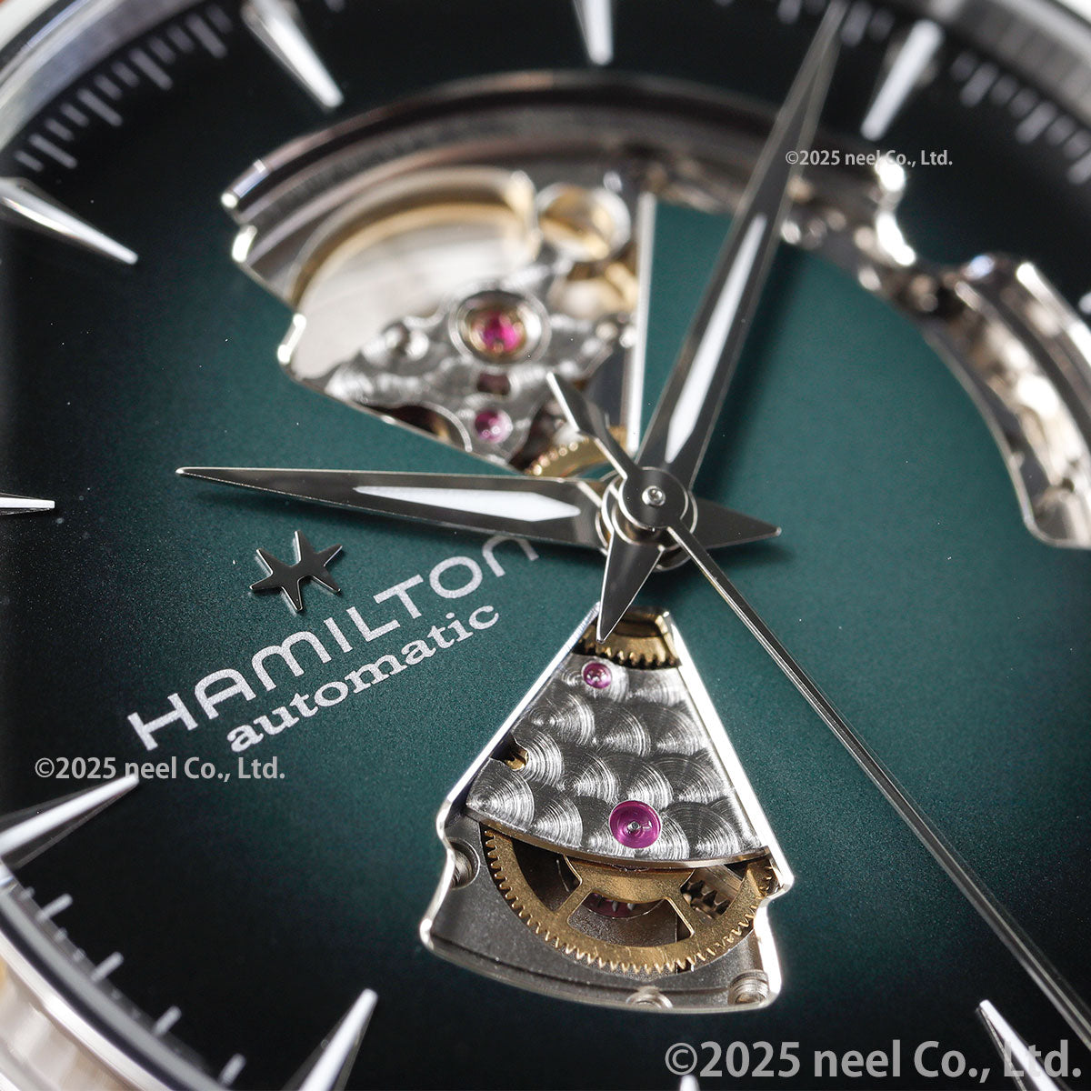ハミルトン HAMILTON ジャズマスター オープン ハート オート H32705560 腕時計 メンズ 自動巻き JAZZMASTER OPEN HEART AUTO 42MM【2025 新作】【正規品】【60回分割手数料無料!】
