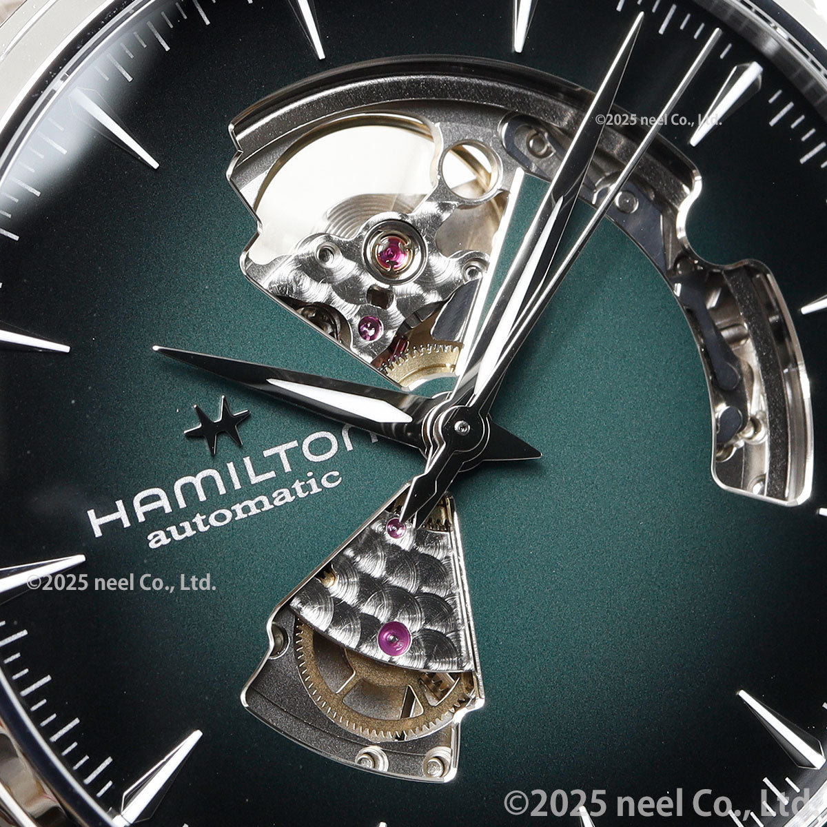 ハミルトン HAMILTON ジャズマスター オープン ハート オート H32705560 腕時計 メンズ 自動巻き JAZZMASTER OPEN HEART AUTO 42MM【2025 新作】【正規品】【60回分割手数料無料!】