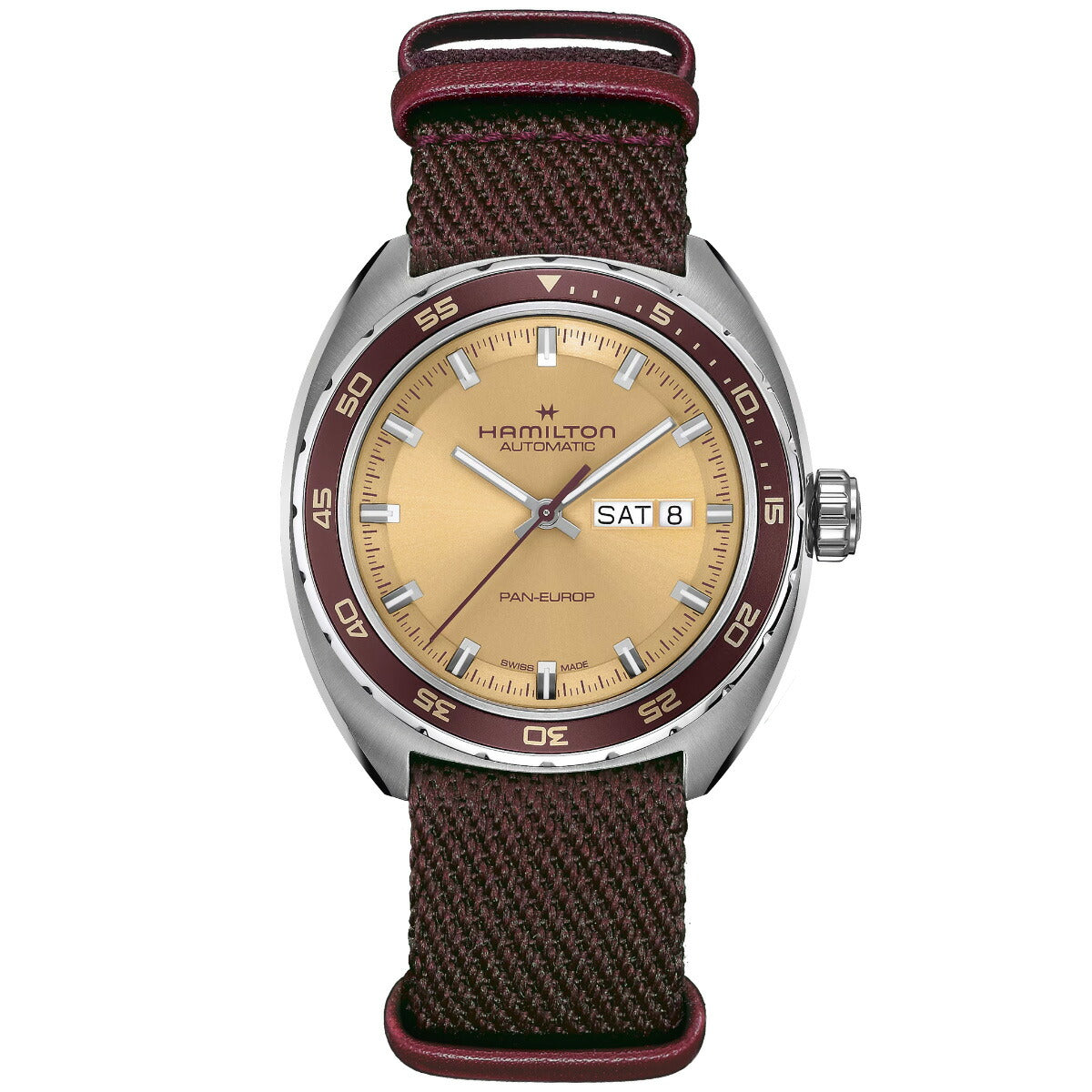 ハミルトン HAMILTON アメリカン クラシック パン ユーロ デイデイト オート H35435820 腕時計 自動巻き AMERICAN CLASSIC PAN EUROP DAY DATE AUTO【正規品】【60回分割手数料無料!】