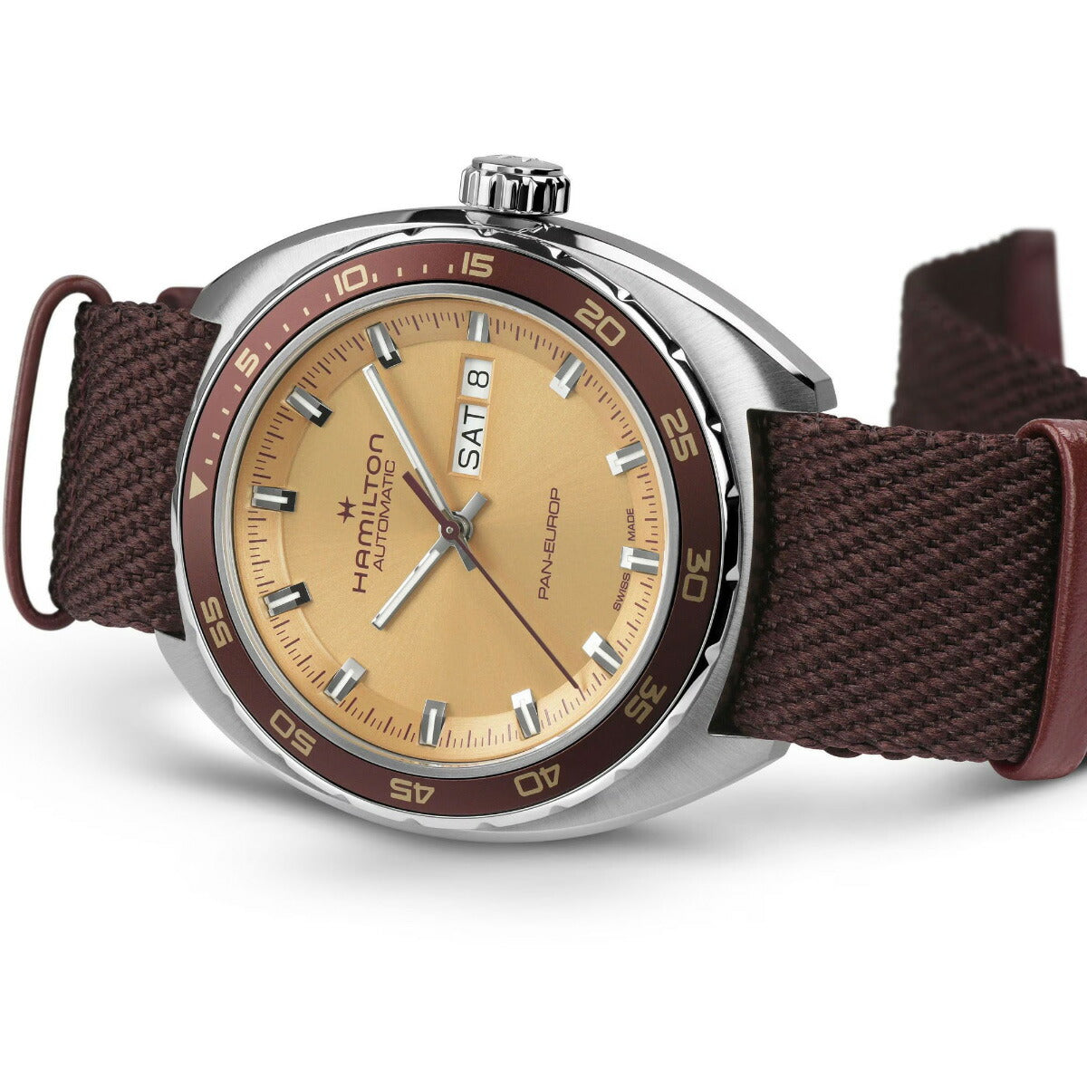ハミルトン HAMILTON アメリカン クラシック パン ユーロ デイデイト オート H35435820 腕時計 自動巻き AMERICAN CLASSIC PAN EUROP DAY DATE AUTO【正規品】【60回分割手数料無料!】