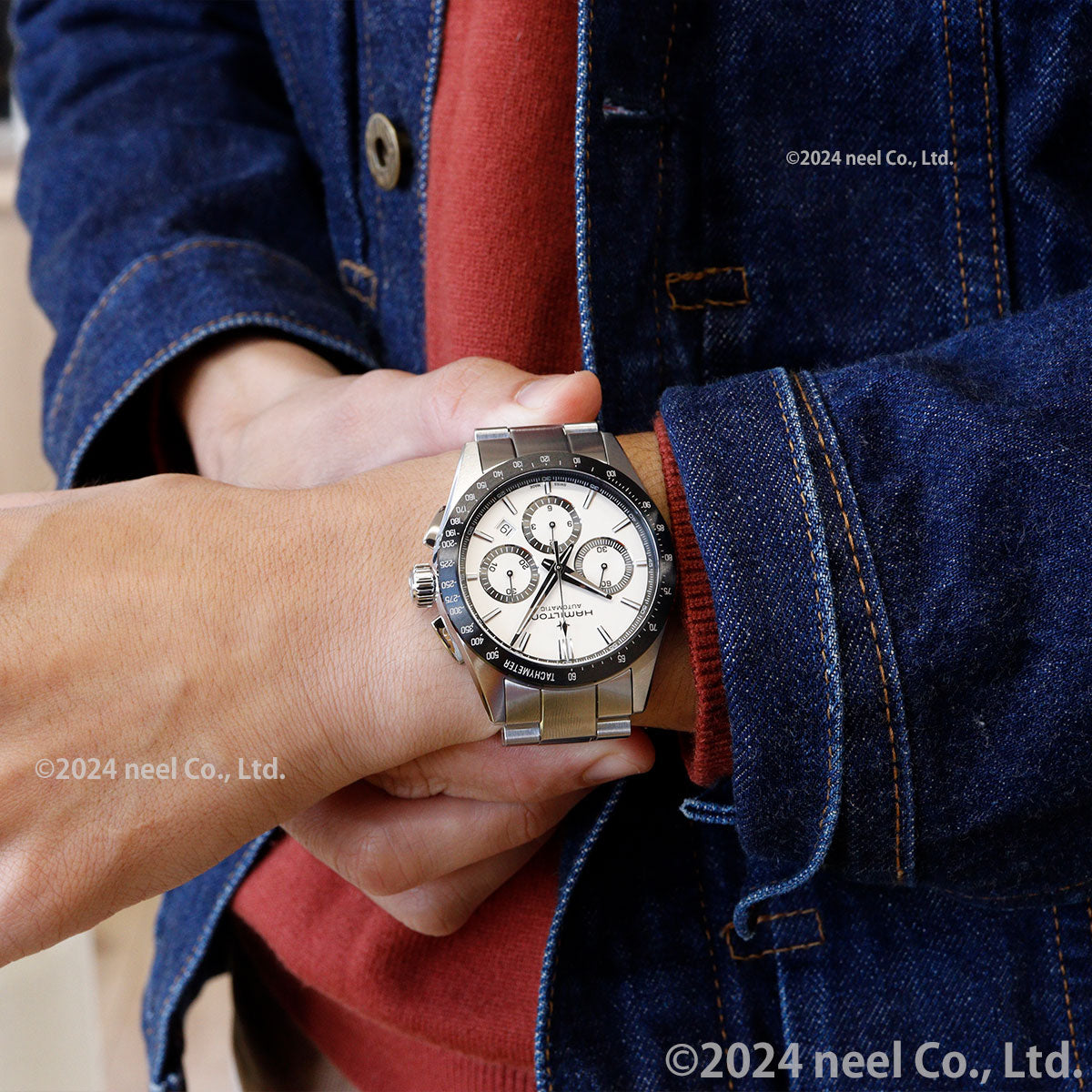 ハミルトン HAMILTON ジャズマスター パフォーマー オート クロノ 42mm H36606110 腕時計 メンズ 自動巻 JAZZMASTER PERFORMER AUTO CHRONO【正規品】【60回分割手数料無料!】
