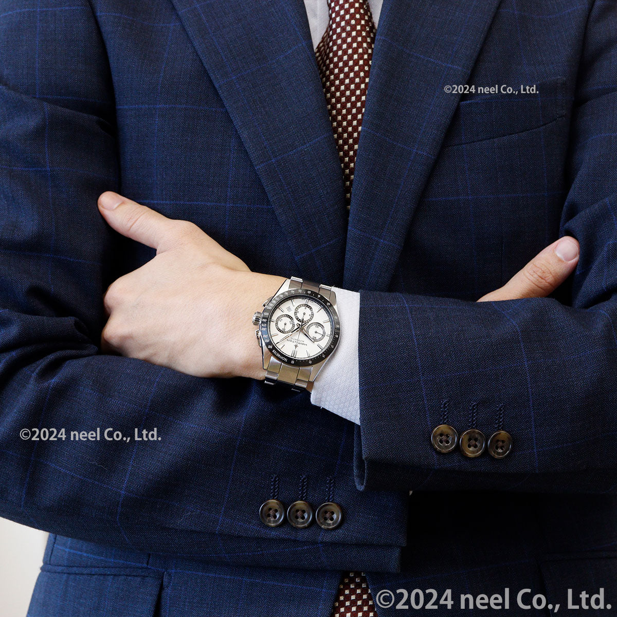 ハミルトン HAMILTON ジャズマスター パフォーマー オート クロノ 42mm H36606110 腕時計 メンズ 自動巻 JAZZMASTER PERFORMER AUTO CHRONO【正規品】【60回分割手数料無料!】