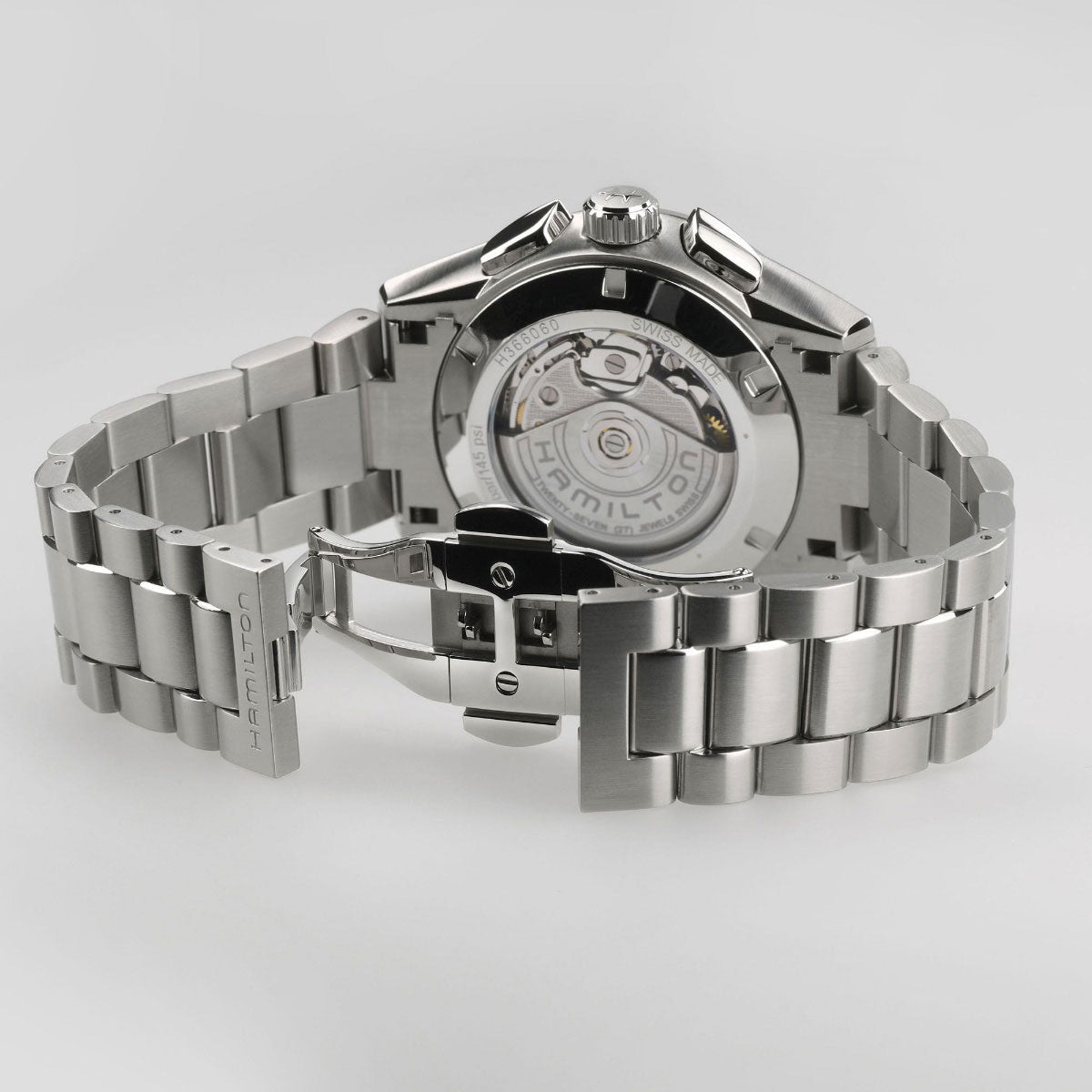 ハミルトン HAMILTON ジャズマスター パフォーマー オート クロノ 42mm H36656140 腕時計 メンズ 自動巻き JAZZMASTER PERFORMER AUTO CHRONO【正規品】【60回分割手数料無料!】
