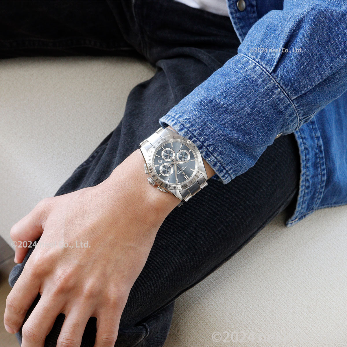 ハミルトン HAMILTON ジャズマスター パフォーマー オート クロノ 42mm H36656140 腕時計 メンズ 自動巻き JAZZMASTER PERFORMER AUTO CHRONO【正規品】【60回分割手数料無料!】