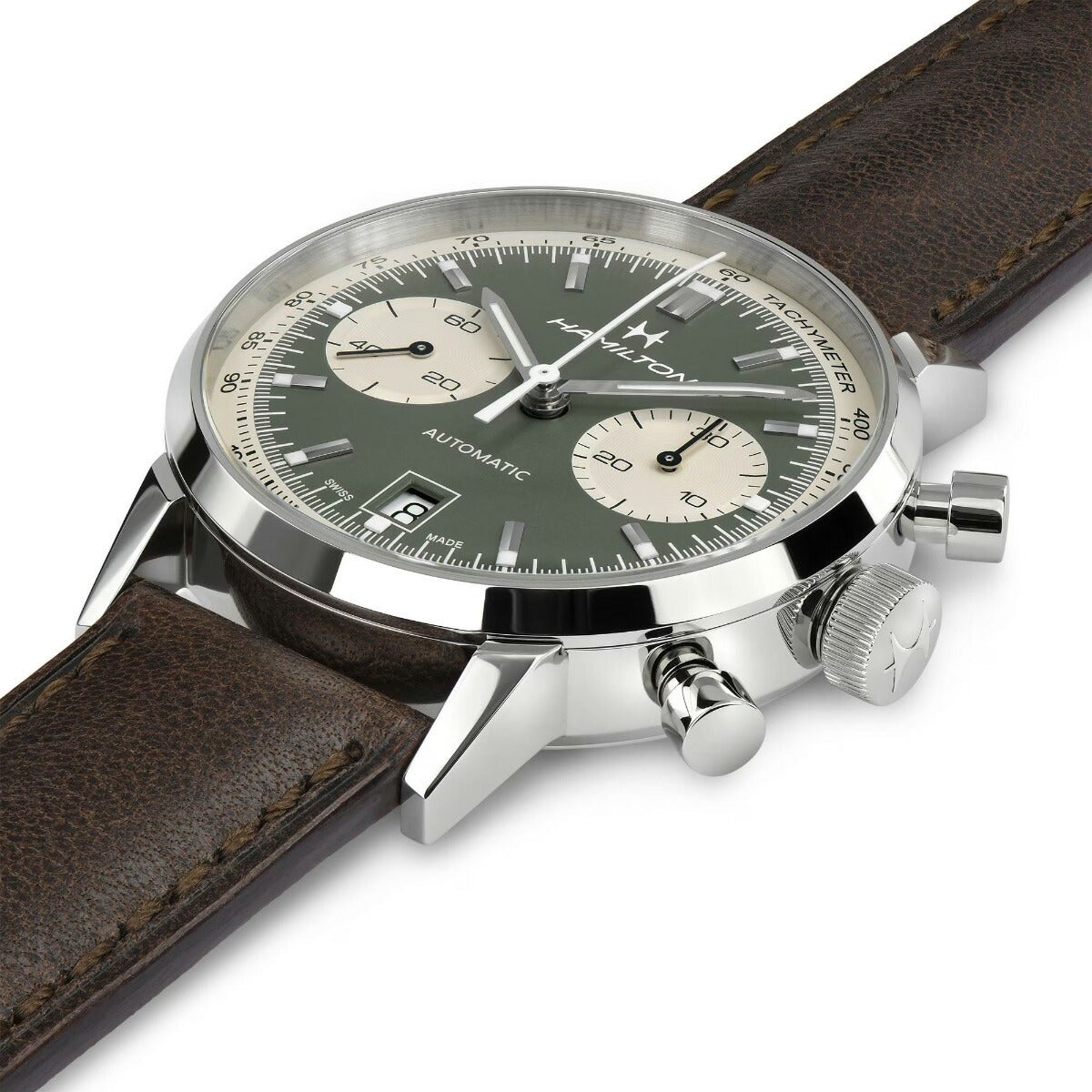 ハミルトン HAMILTON アメリカン クラシック イントラマティック オートクロノ 40mm H38416560 腕時計 メンズ 自動巻き【正規品】【60回分割手数料無料!】