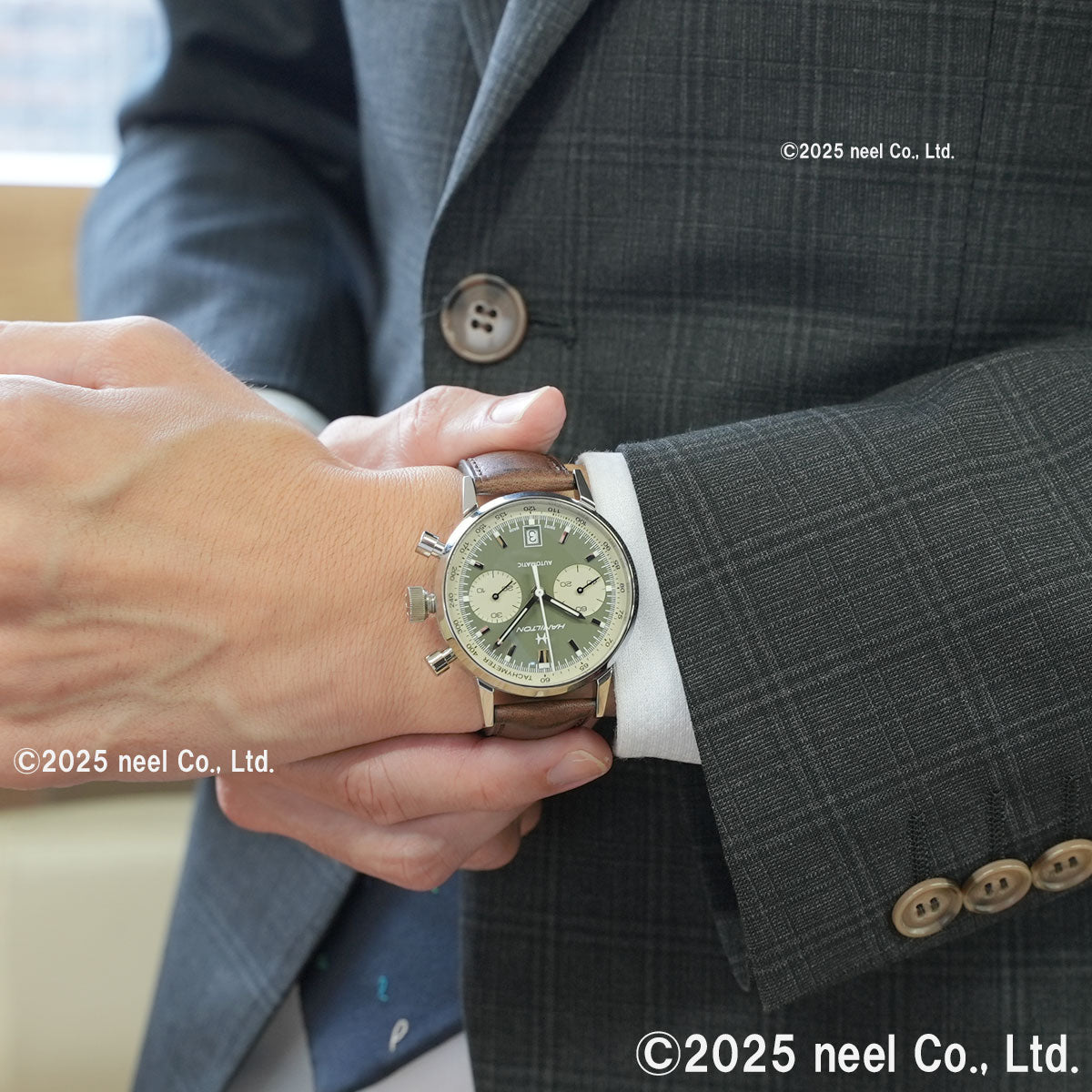 ハミルトン HAMILTON アメリカン クラシック イントラマティック オートクロノ 40mm H38416560 腕時計 メンズ 自動巻き【正規品】【60回分割手数料無料!】