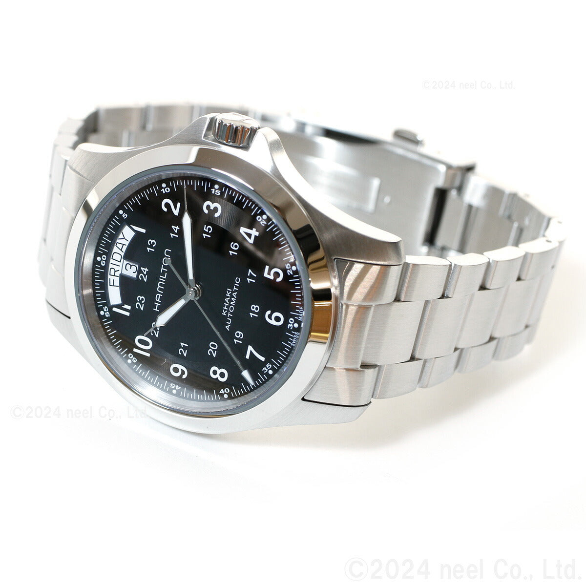 ハミルトン HAMILTON カーキ フィールド キング H64455133 腕時計 メンズ 自動巻き KHAKI FIELD KING AUTO【正規品】【60回分割手数料無料!】