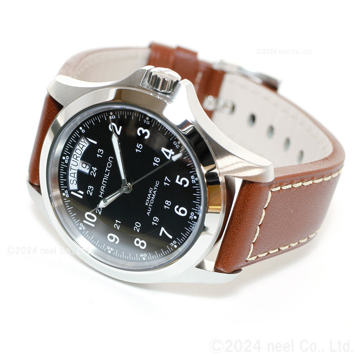 ハミルトン HAMILTON カーキ フィールド キング H64455533 腕時計 メンズ 自動巻き KHAKI FIELD KING AUTO【正規品】【60回分割手数料無料!】