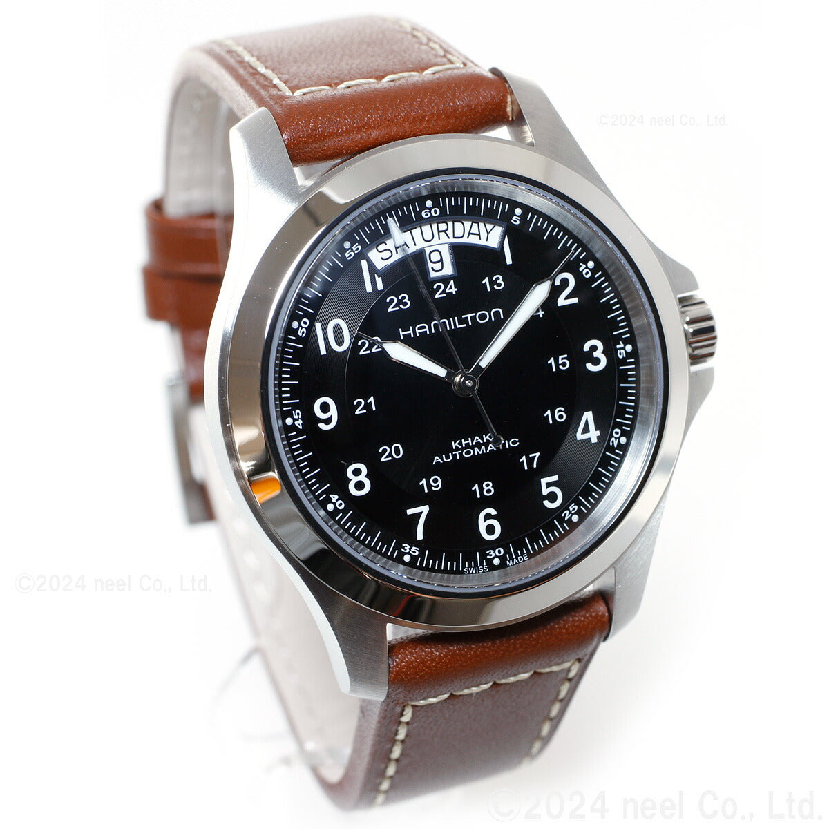 ハミルトン HAMILTON カーキ フィールド キング H64455533 腕時計 メンズ 自動巻き KHAKI FIELD KING AUTO【正規品】【60回分割手数料無料!】
