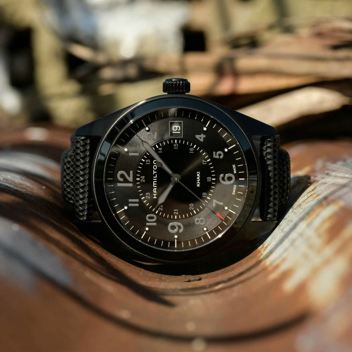 ハミルトン HAMILTON カーキ フィールド クオーツ 40mm H68401735 腕時計 メンズ KHAKI FIELD QUARTZ【正規品】【60回分割手数料無料!】