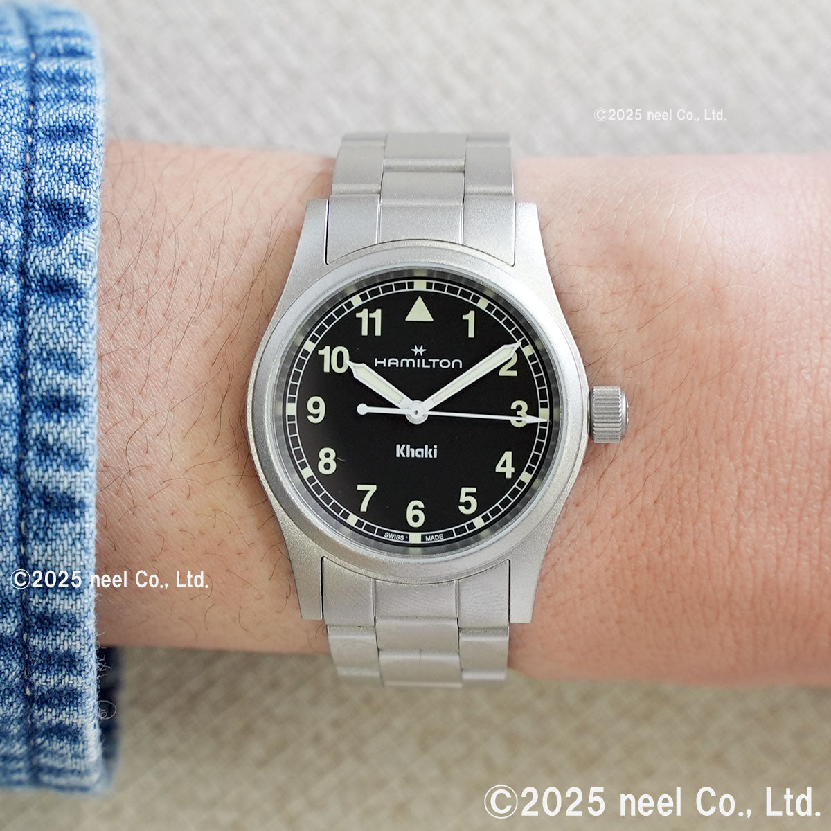 ハミルトン HAMILTON カーキ フィールド クォーツ 33MM H69301130 腕時計 メンズ レディース KHAKI FIELD QUARTZ 33MM【2025 新作】【正規品】【60回分割手数料無料!】