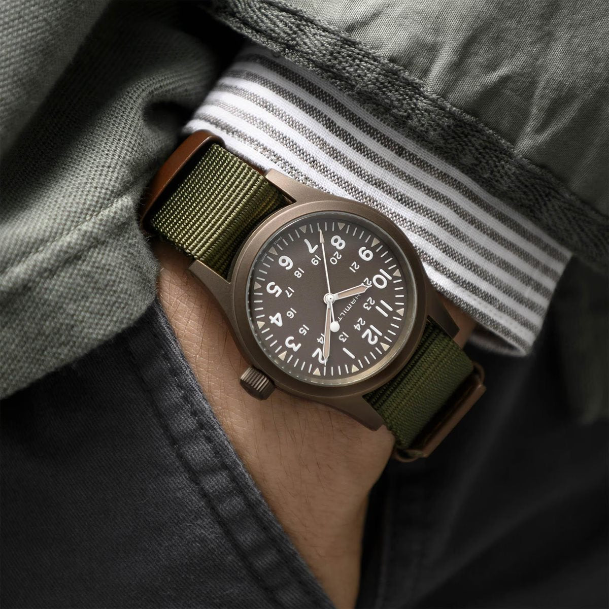ハミルトン HAMILTON カーキ フィールド メカ H69449961 腕時計 メンズ レディース 手巻き KHAKI FIELD MECHANICAL【正規品】【60回分割手数料無料!】