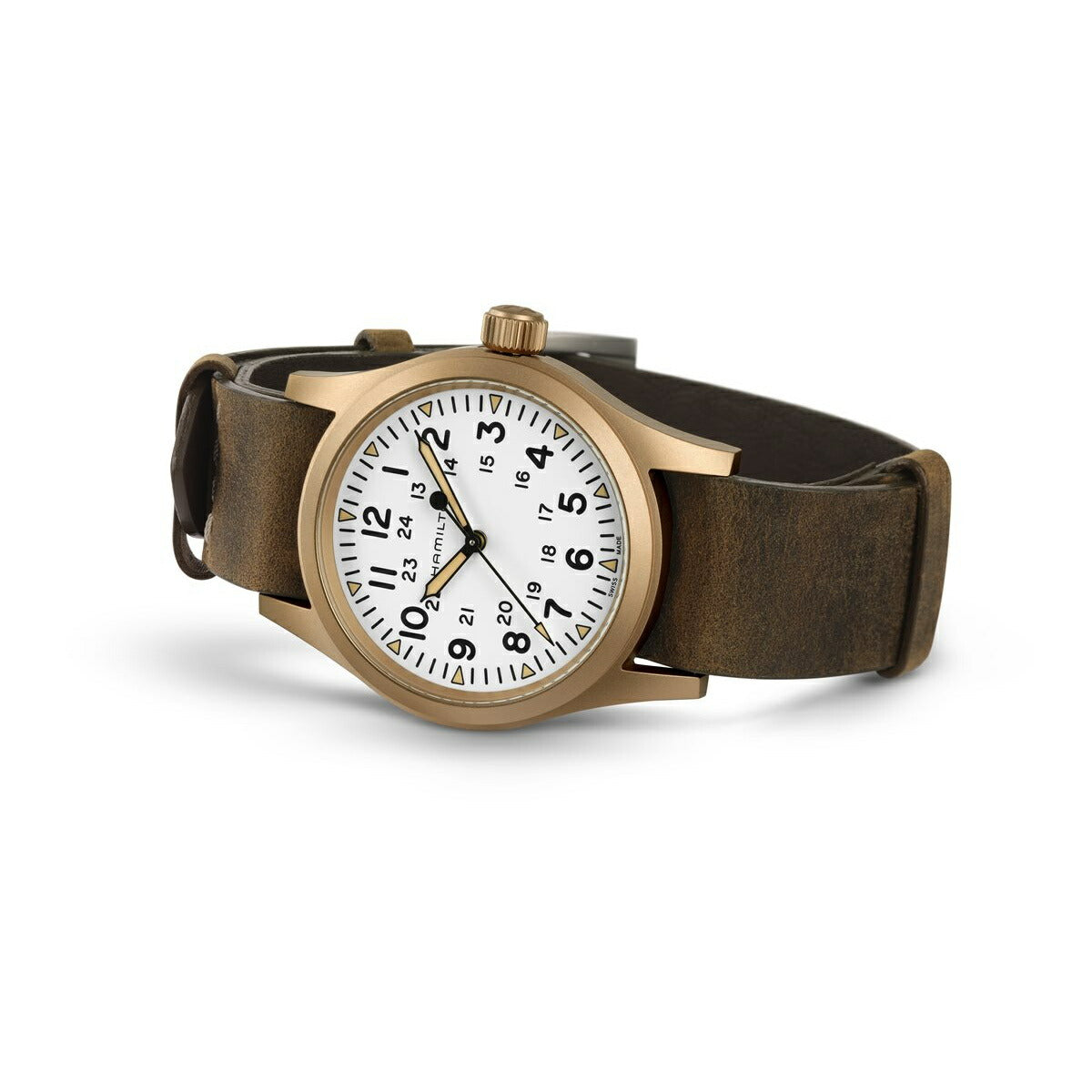 ハミルトン HAMILTON カーキ フィールド メカ ブロンズ H69459510 腕時計 メンズ レディース 手巻き KHAKI FIELD MECHANICAL BRONZE【正規品】【60回分割手数料無料!】