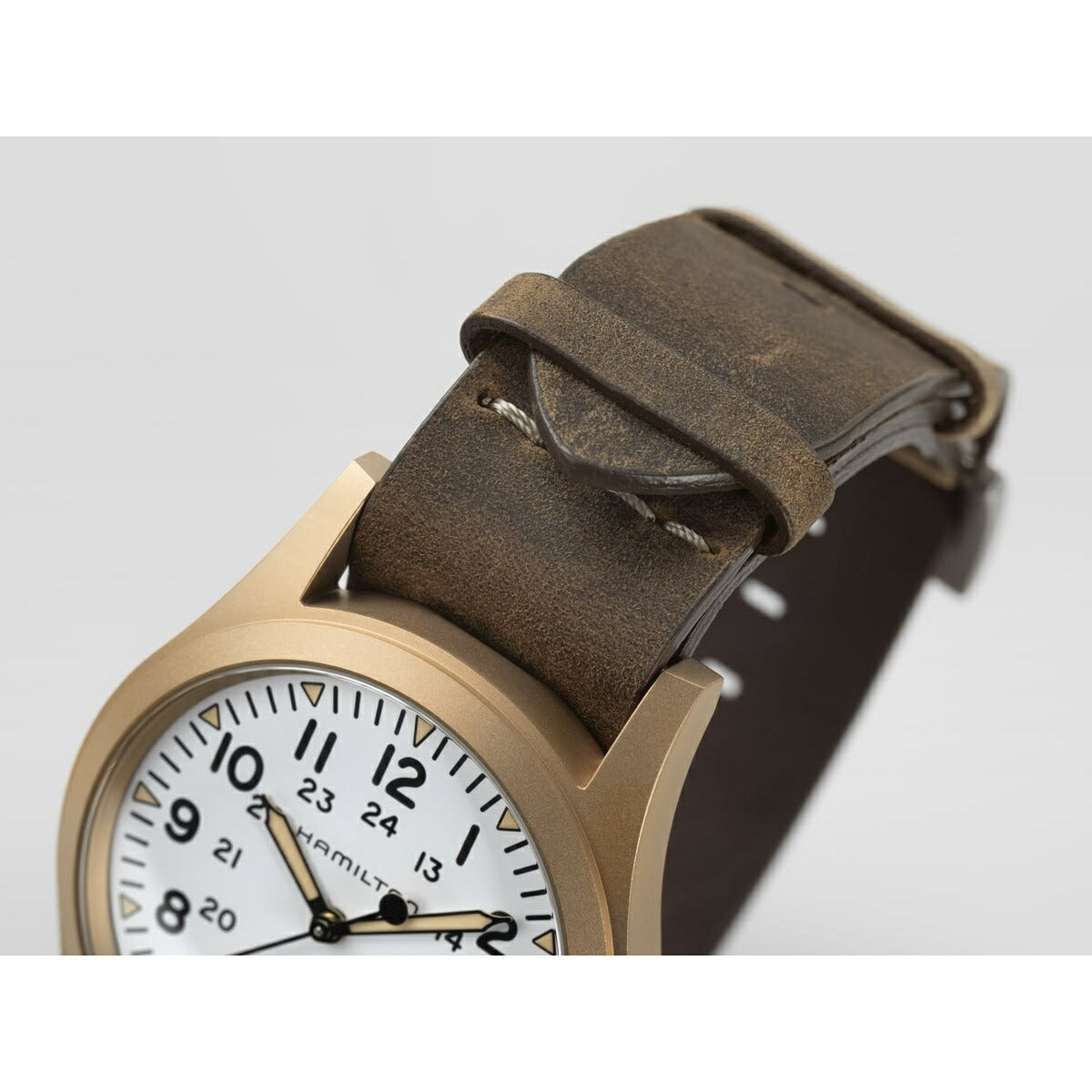 ハミルトン HAMILTON カーキ フィールド メカ ブロンズ H69459510 腕時計 メンズ レディース 手巻き KHAKI FIELD MECHANICAL BRONZE【正規品】【60回分割手数料無料!】
