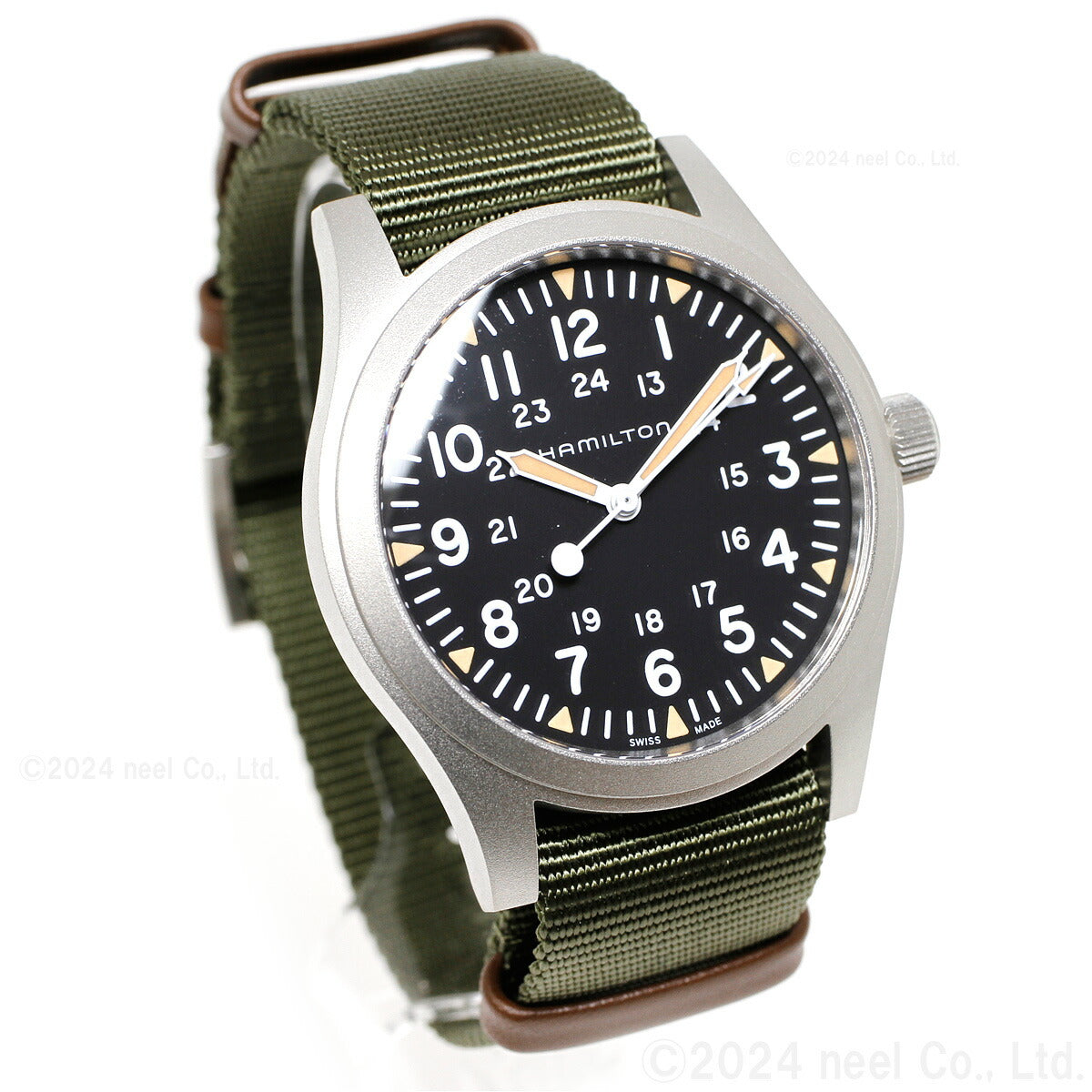 ハミルトン HAMILTON カーキ フィールド メカニカル H69529933 腕時計 メンズ 手巻き MECHANICAL 42MM【正規品】【60回分割手数料無料!】