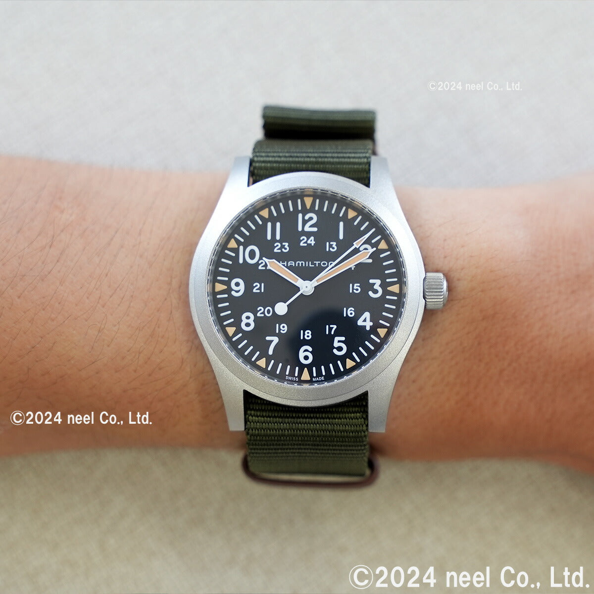 ハミルトン HAMILTON カーキ フィールド メカニカル H69529933 腕時計 メンズ 手巻き MECHANICAL 42MM【正規品】【60回分割手数料無料!】
