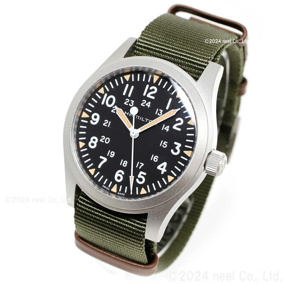 ハミルトン HAMILTON カーキ フィールド メカニカル H69529933 腕時計 メンズ 手巻き MECHANICAL 42MM【正規品】【60回分割手数料無料!】