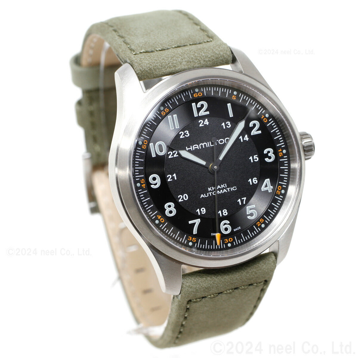 ハミルトン HAMILTON カーキ フィールド チタニウム オート H70205830 腕時計 メンズ 自動巻き TITANIUM AUTO【正規品】【60回分割手数料無料!】