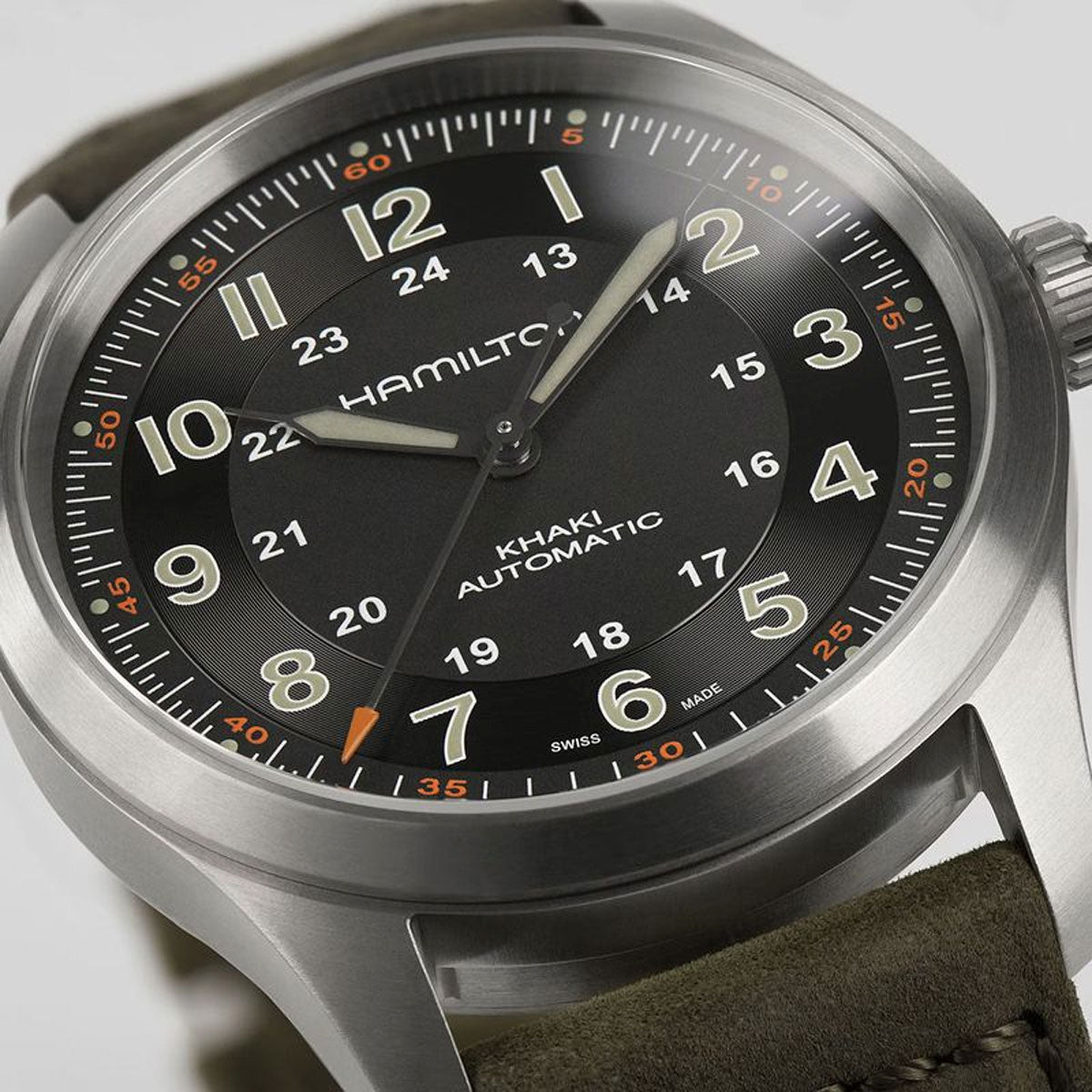 ハミルトン HAMILTON カーキ フィールド チタニウム オート H70205830 腕時計 メンズ 自動巻き TITANIUM AUTO【正規品】【60回分割手数料無料!】