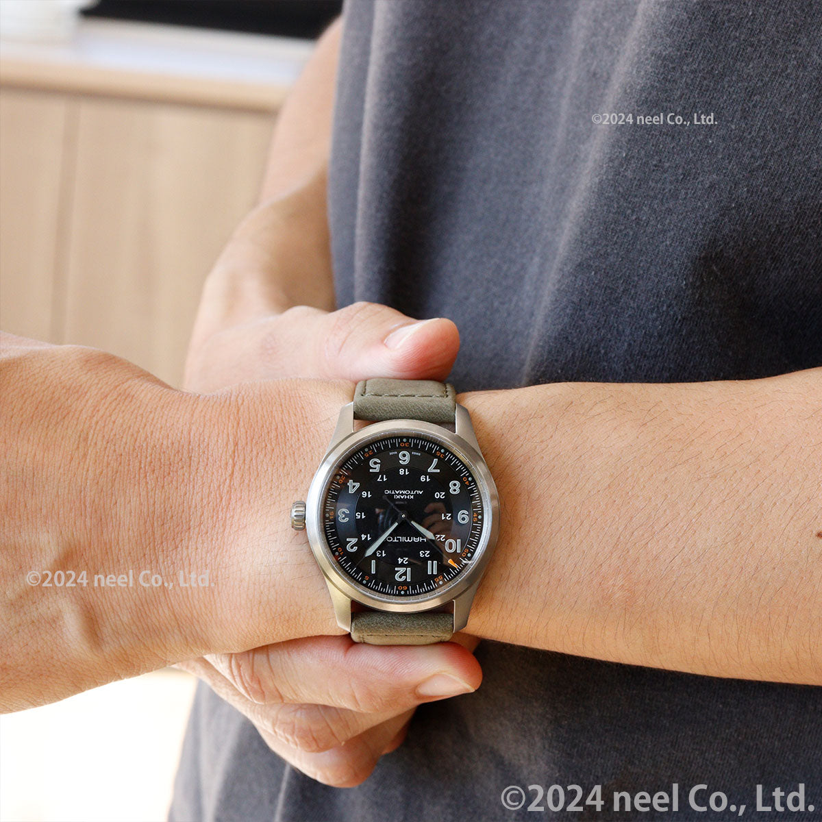 ハミルトン HAMILTON カーキ フィールド チタニウム オート H70205830 腕時計 メンズ 自動巻き TITANIUM AUTO【正規品】【60回分割手数料無料!】