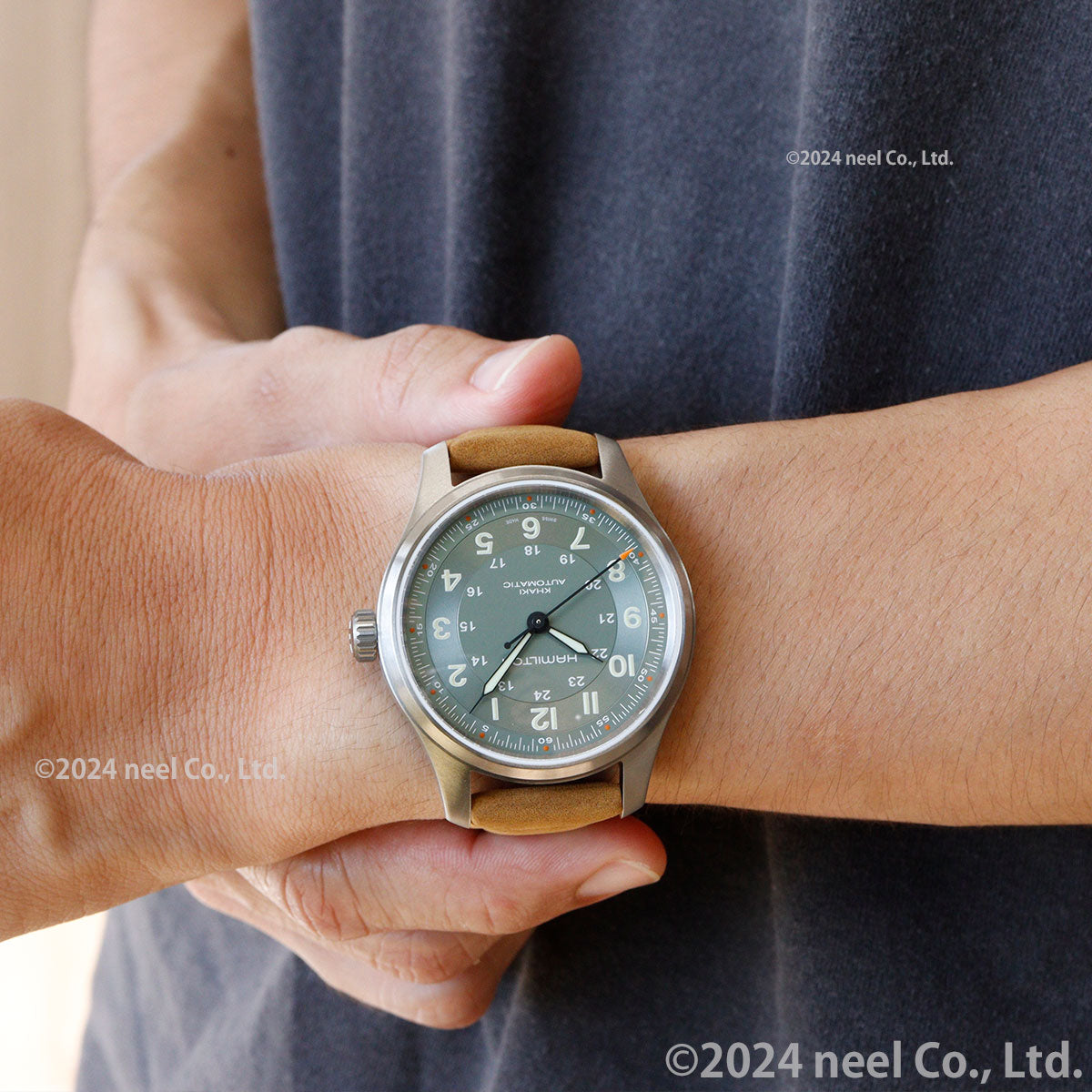 ハミルトン HAMILTON カーキ フィールド チタニウム オート H70205860 腕時計 メンズ 自動巻き TITANIUM AUTO【正規品】【60回分割手数料無料!】