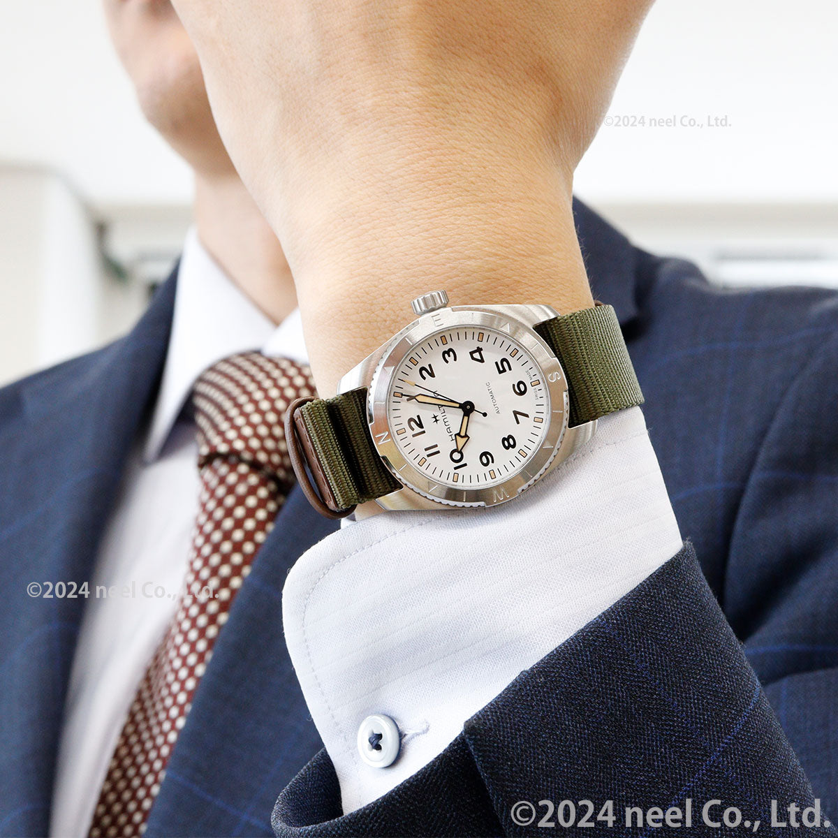 ハミルトン HAMILTON カーキ フィールド エクスペディション H70225910 腕時計 メンズ 自動巻き KHAKI FIELD AUTO EXPEDITION【正規品】【60回分割手数料無料!】