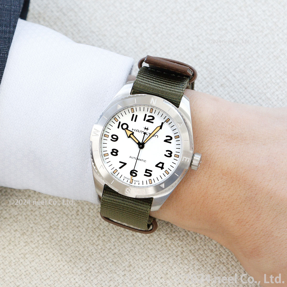 ハミルトン HAMILTON カーキ フィールド エクスペディション H70315910 腕時計 メンズ 自動巻き KHAKI FIELD AUTO EXPEDITION【正規品】【60回分割手数料無料!】