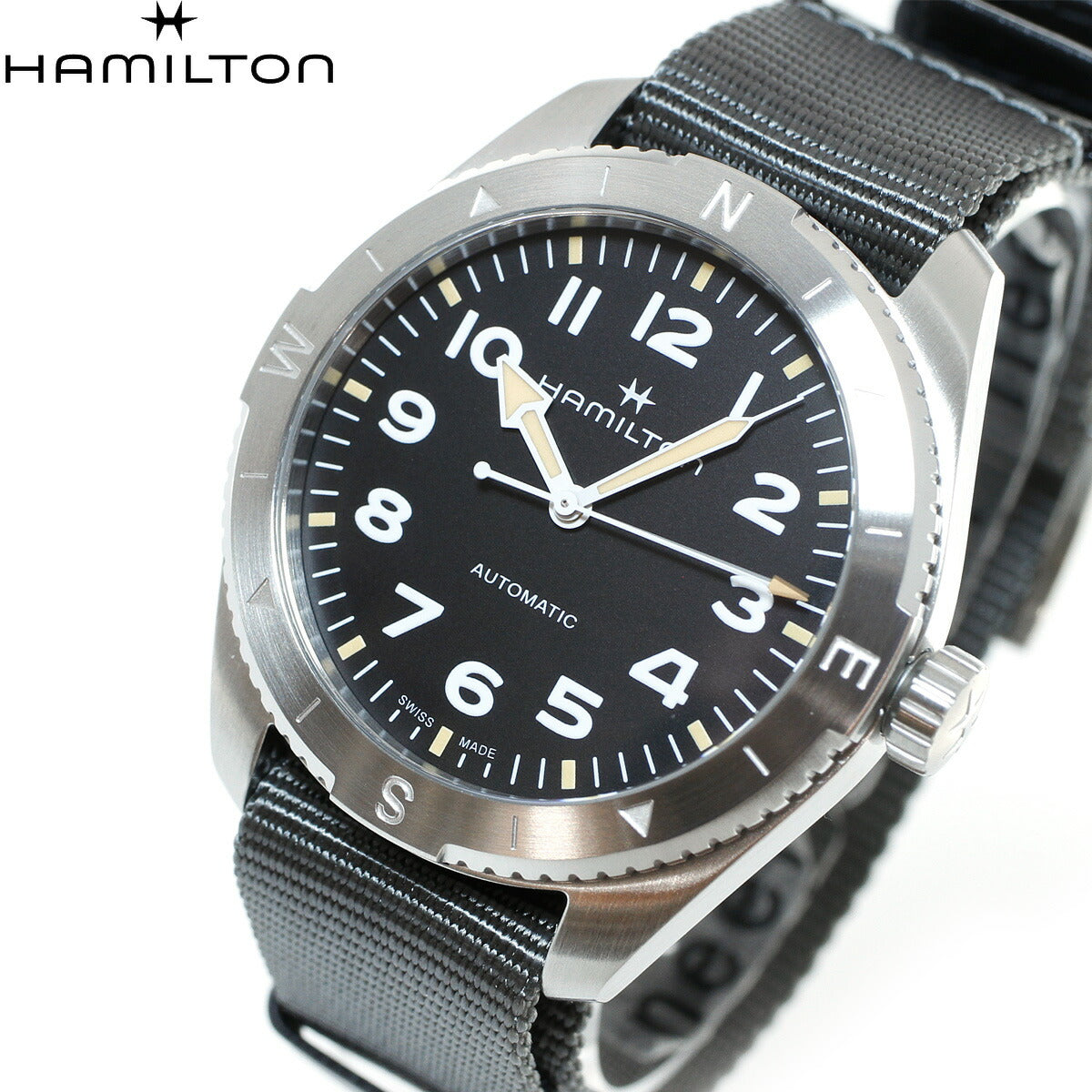ハミルトン HAMILTON カーキ フィールド エクスペディション H70315930 腕時計 メンズ 自動巻き KHAKI FIELD AUTO EXPEDITION【正規品】【60回分割手数料無料!】