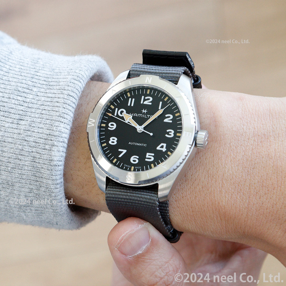 ハミルトン HAMILTON カーキ フィールド エクスペディション H70315930 腕時計 メンズ 自動巻き KHAKI FIELD AUTO EXPEDITION【正規品】【60回分割手数料無料!】