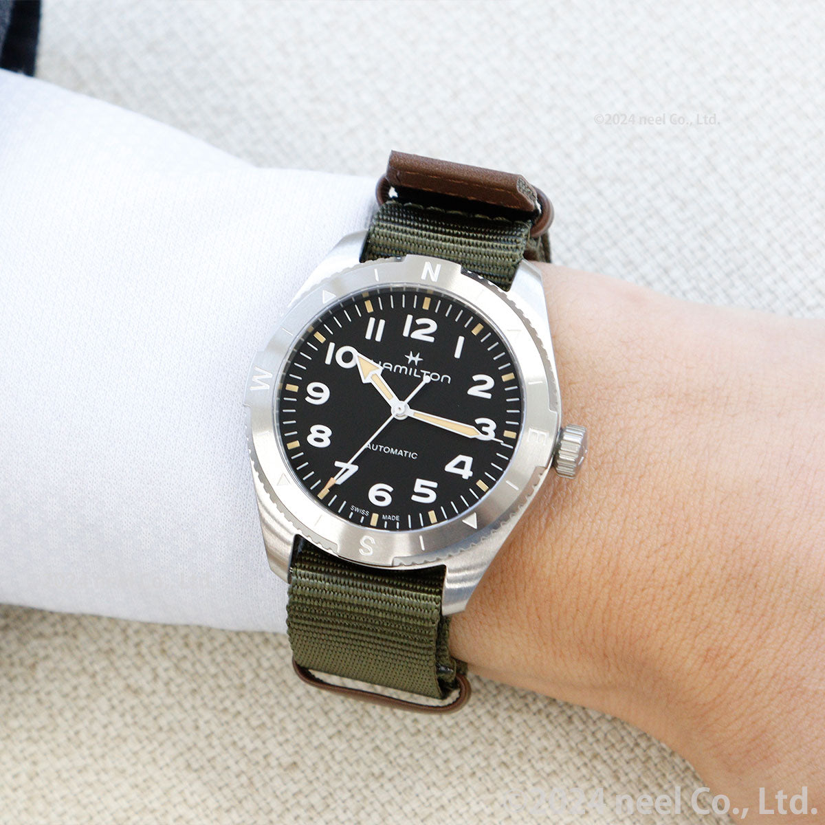 ハミルトン HAMILTON カーキ フィールド エクスペディション H70315931 腕時計 メンズ 自動巻き KHAKI FIELD AUTO EXPEDITION【正規品】【60回分割手数料無料!】
