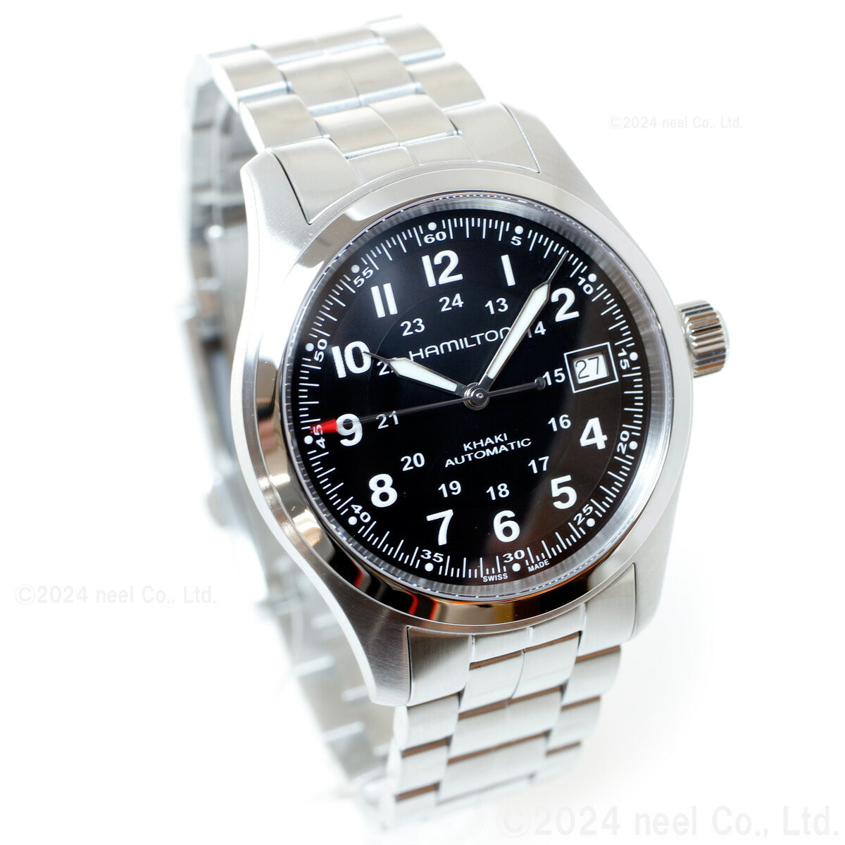ハミルトン HAMILTON カーキ フィールド H70455133 腕時計 メンズ 自動巻き KHAKI FIELD AUTO【正規品】【60回分割手数料無料!】