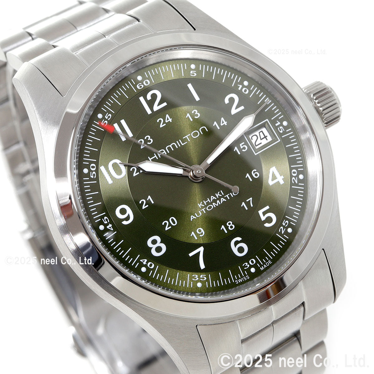 ハミルトン HAMILTON カーキ フィールド オート 38MM H70455160 腕時計 メンズ レディース 自動巻き KHAKI FIELD AUTO 38MM【2025 新作】【正規品】【60回分割手数料無料!】