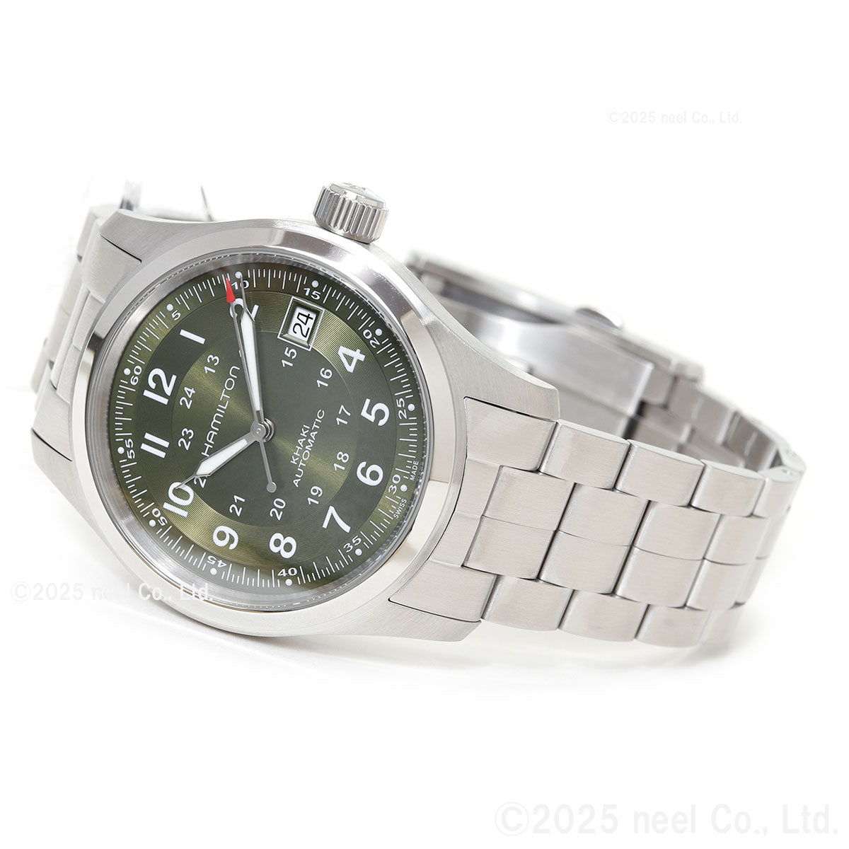 ハミルトン HAMILTON カーキ フィールド オート 38MM H70455160 腕時計 メンズ レディース 自動巻き KHAKI FIELD AUTO 38MM【2025 新作】【正規品】【60回分割手数料無料!】