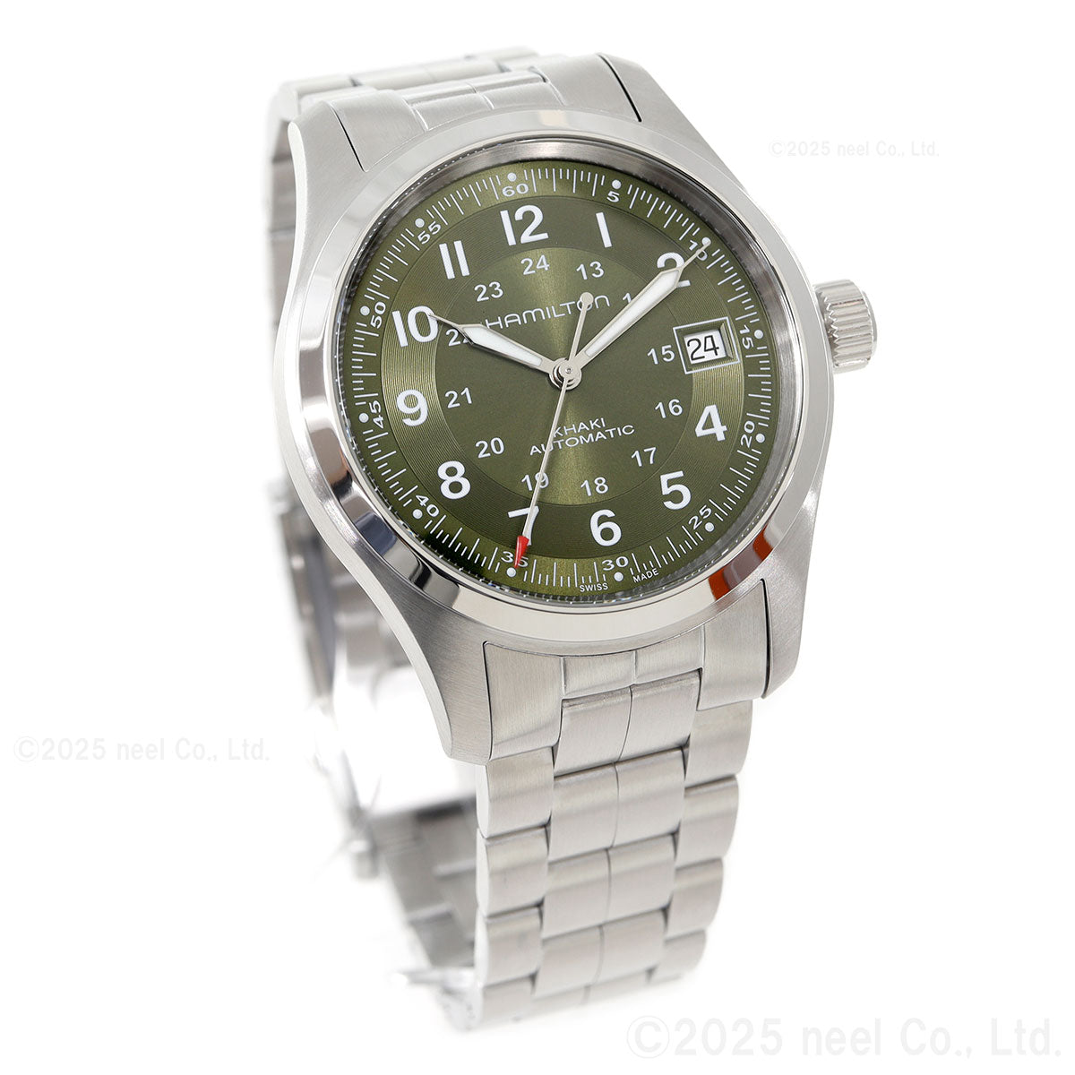 ハミルトン HAMILTON カーキ フィールド オート 38MM H70455160 腕時計 メンズ レディース 自動巻き KHAKI FIELD AUTO 38MM【2025 新作】【正規品】【60回分割手数料無料!】