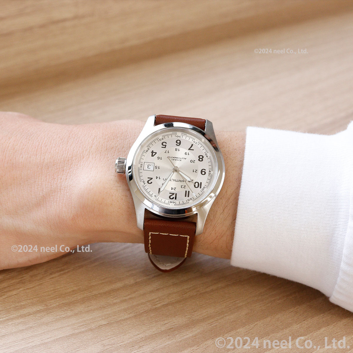 ハミルトン HAMILTON カーキ フィールド H70455553 腕時計 メンズ 自動巻き KHAKI FIELD AUTO【正規品】【60回分割手数料無料!】