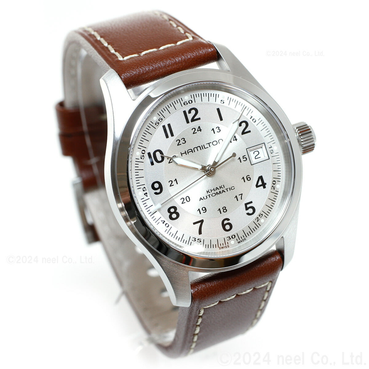 ハミルトン HAMILTON カーキ フィールド H70455553 腕時計 メンズ 自動巻き KHAKI FIELD AUTO【正規品】【60回分割手数料無料!】