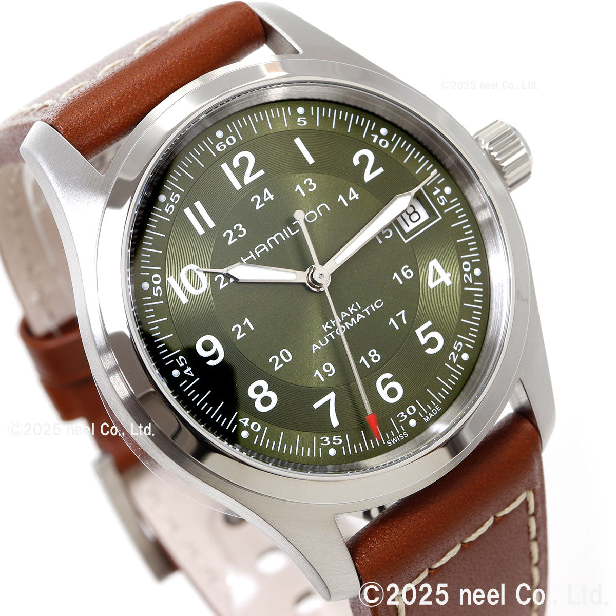 ハミルトン HAMILTON カーキ フィールド オート 38MM H70455560 腕時計 メンズ レディース 自動巻き KHAKI FIELD AUTO 38MM【2025 新作】【正規品】【60回分割手数料無料!】