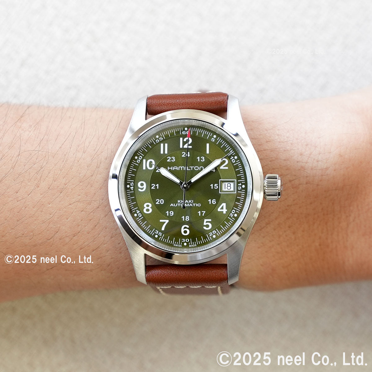 ハミルトン HAMILTON カーキ フィールド オート 38MM H70455560 腕時計 メンズ レディース 自動巻き KHAKI FIELD AUTO 38MM【2025 新作】【正規品】【60回分割手数料無料!】