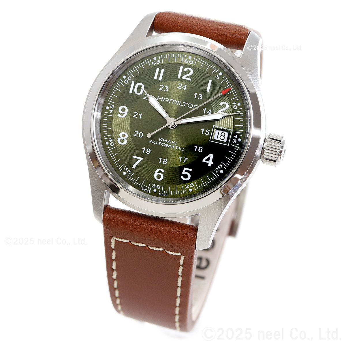 ハミルトン HAMILTON カーキ フィールド オート 38MM H70455560 腕時計 メンズ レディース 自動巻き KHAKI FIELD AUTO 38MM【2025 新作】【正規品】【60回分割手数料無料!】