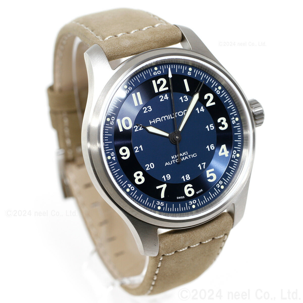 ハミルトン HAMILTON カーキ フィールド チタニウム オート H70545540 腕時計 メンズ 自動巻き TITANIUM AUTO【正規品】【60回分割手数料無料!】