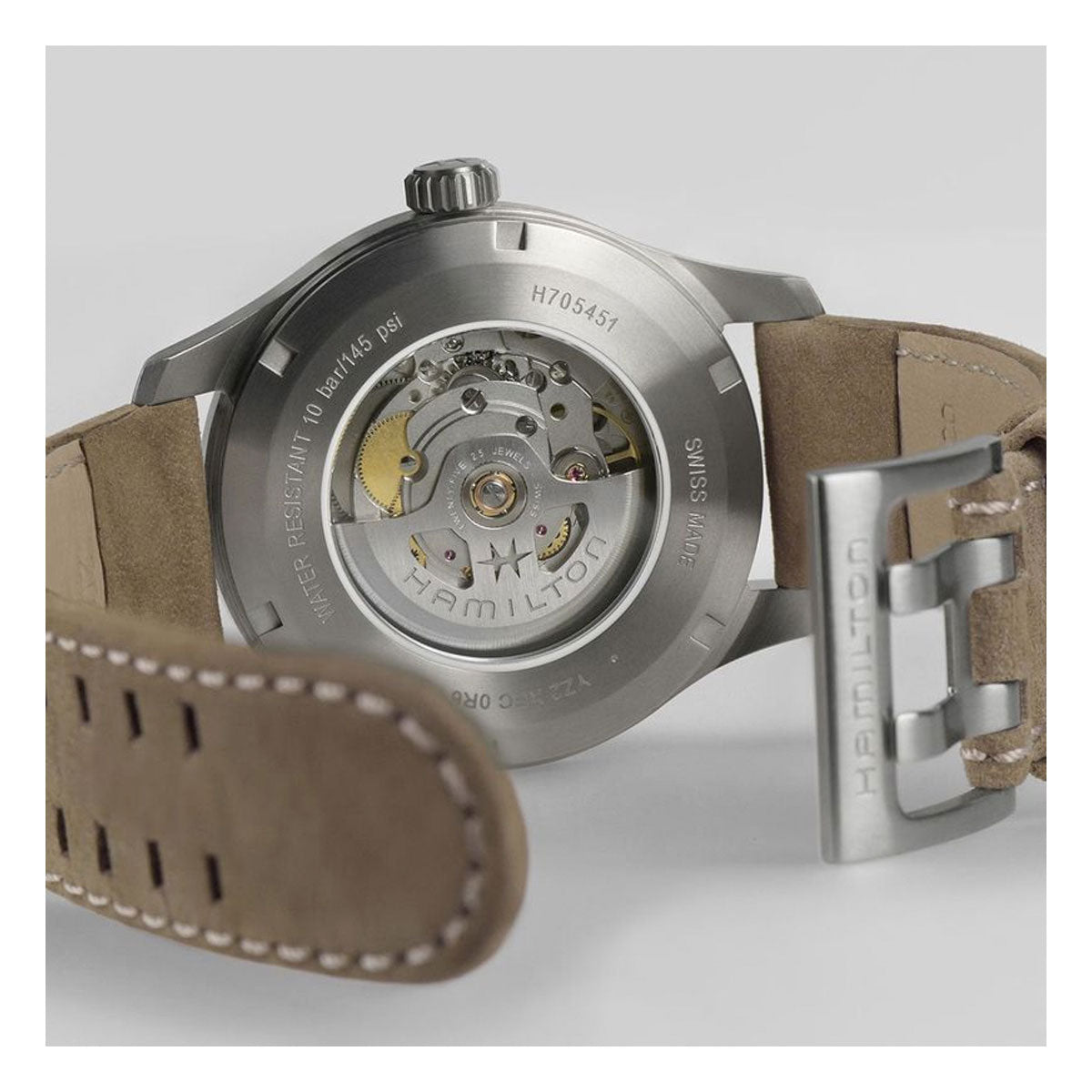 ハミルトン HAMILTON カーキ フィールド チタニウム オート H70545540 腕時計 メンズ 自動巻き TITANIUM AUTO【正規品】【60回分割手数料無料!】