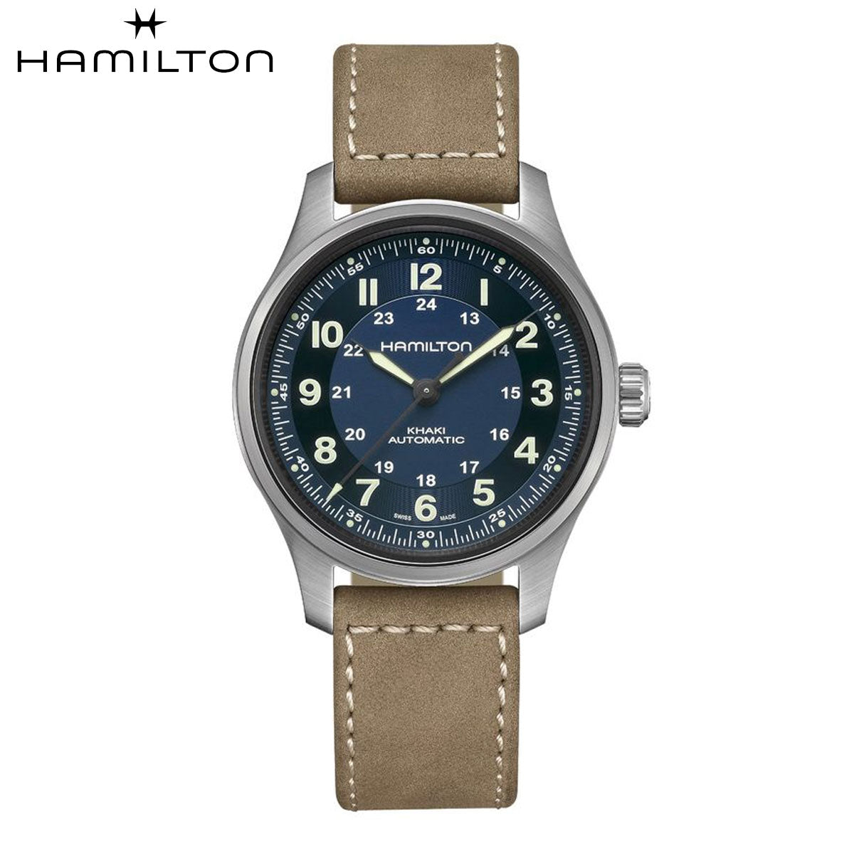 ハミルトン HAMILTON カーキ フィールド チタニウム オート H70545540 腕時計 メンズ 自動巻き TITANIUM AUTO【正規品】【60回分割手数料無料!】