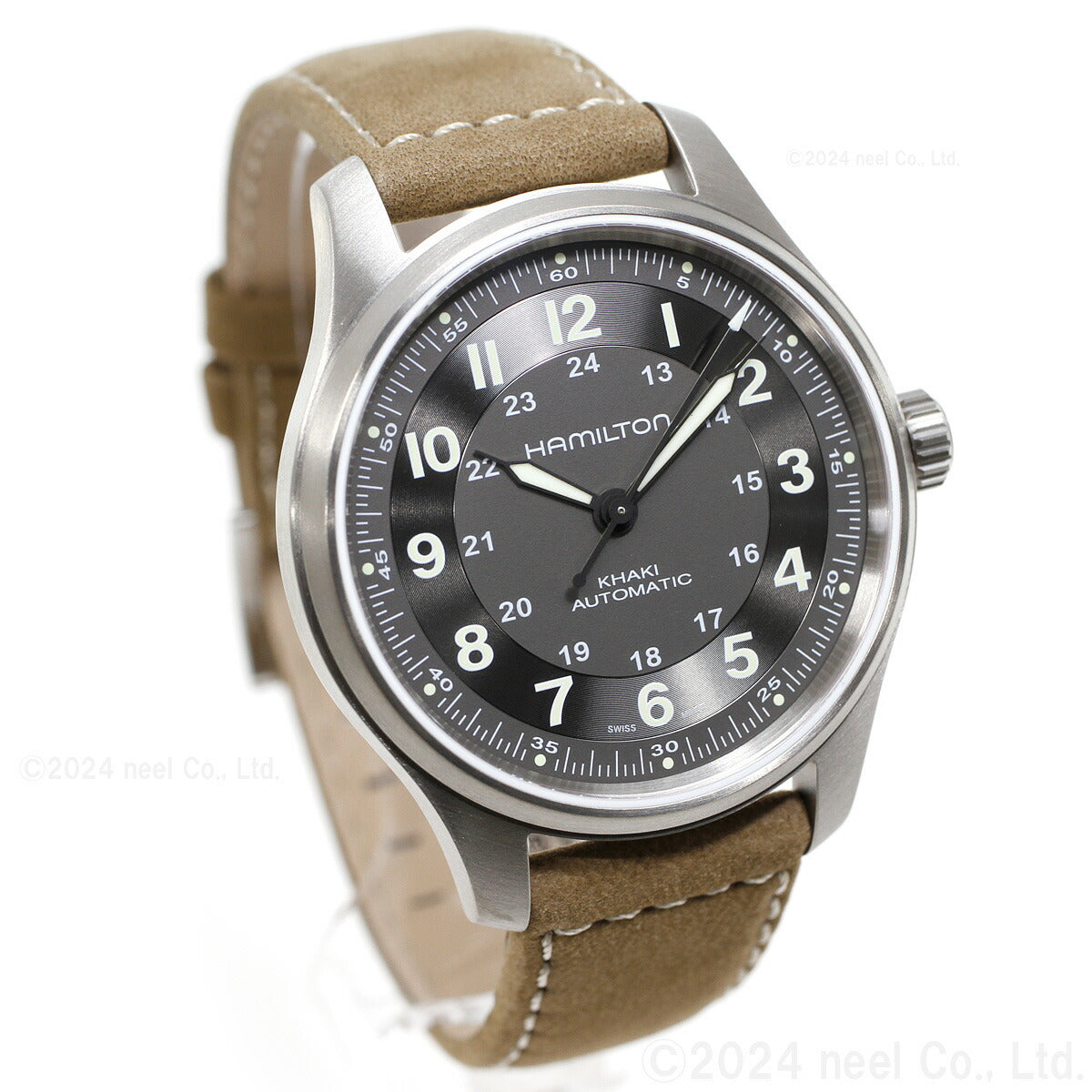 ハミルトン HAMILTON カーキ フィールド チタニウム オート H70545550 腕時計 メンズ 自動巻き TITANIUM AUTO【正規品】【60回分割手数料無料!】
