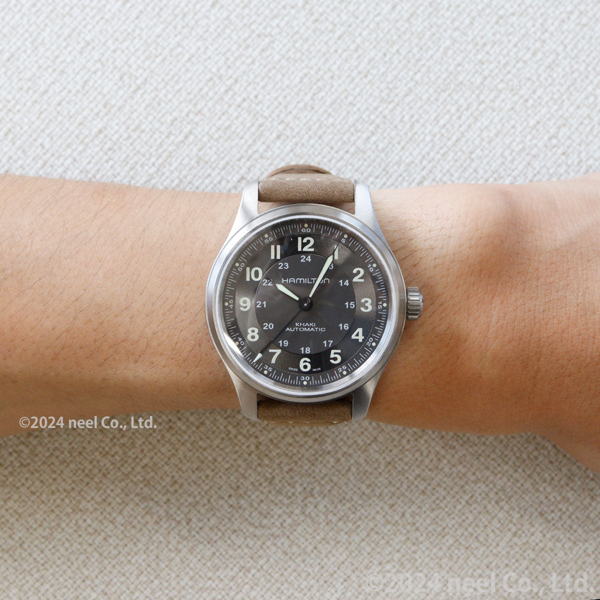 ハミルトン HAMILTON カーキ フィールド チタニウム オート H70545550 腕時計 メンズ 自動巻き TITANIUM AUTO【正規品】【60回分割手数料無料!】