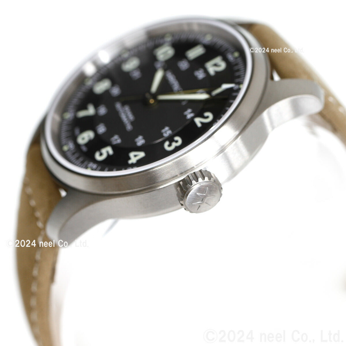 ハミルトン HAMILTON カーキ フィールド チタニウム オート H70545550 腕時計 メンズ 自動巻き TITANIUM AUTO【正規品】【60回分割手数料無料!】