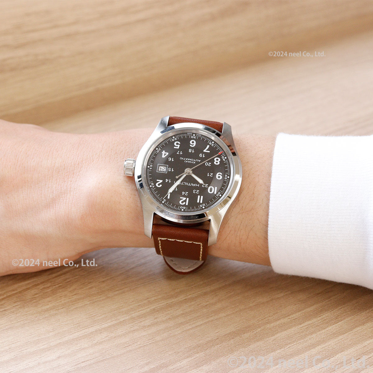 ハミルトン HAMILTON カーキ フィールド H70555533 腕時計 メンズ 自動巻き KHAKI FIELD AUTO【正規品】【60回分割手数料無料!】