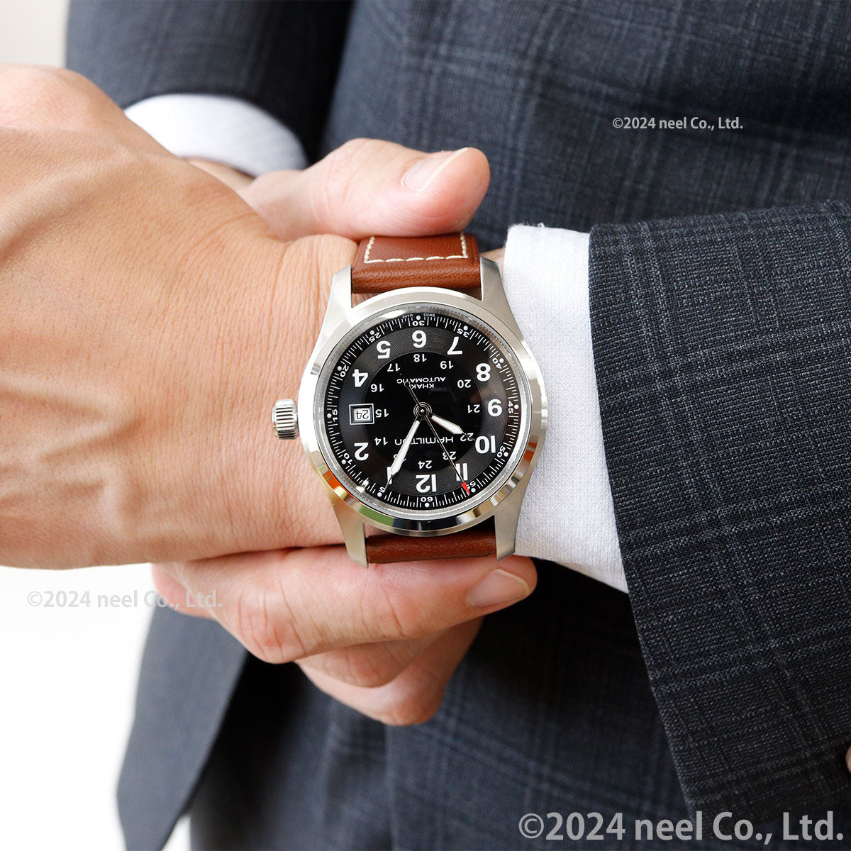 ハミルトン HAMILTON カーキ フィールド H70555533 腕時計 メンズ 自動巻き KHAKI FIELD AUTO【正規品】【60回分割手数料無料!】